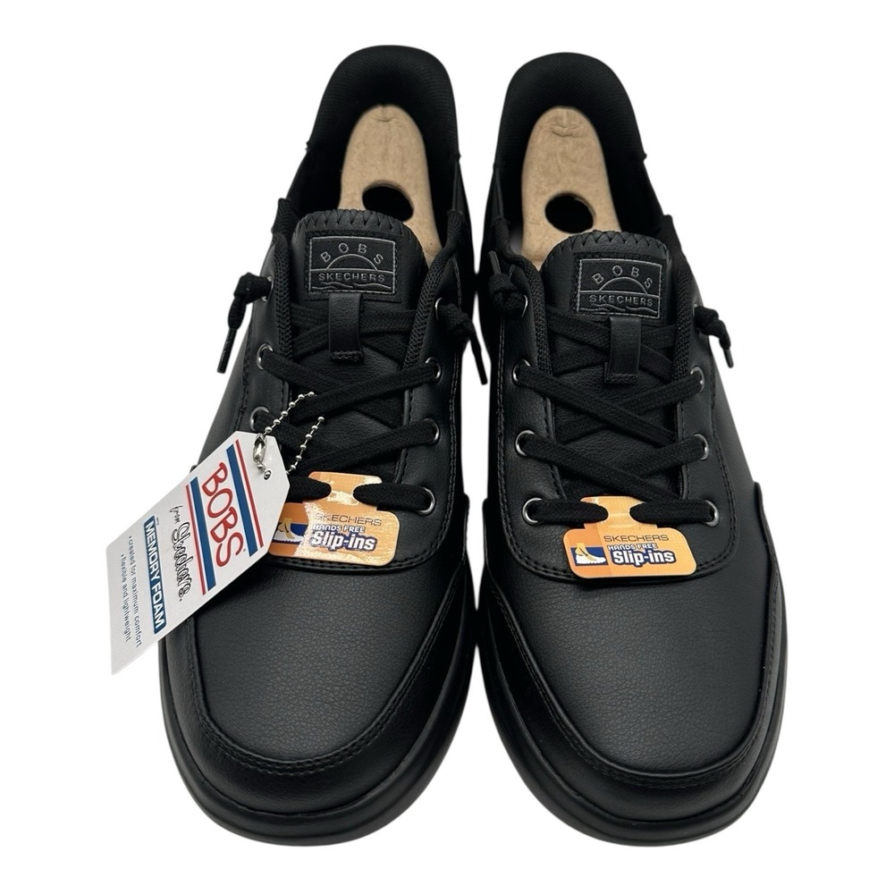 Skechers Skip Cute - B Cute Classic Shoes Womens Sz 9 Black Hands‎ Free Slip-Ins - Picture 5 of 10